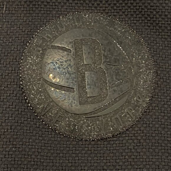 ADIDAS Men's BROOKLYN NETS Black Track Jacket Full Zip NBA Stitch Logo 2XL - Picture 5 of 14